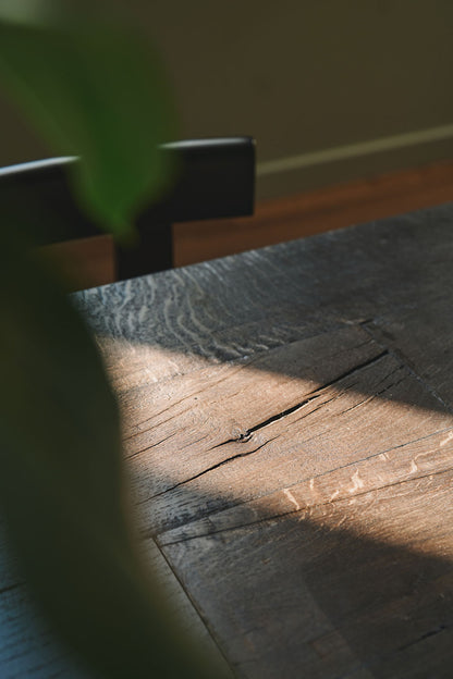 Oak dining table