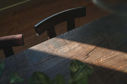 Oak dining table