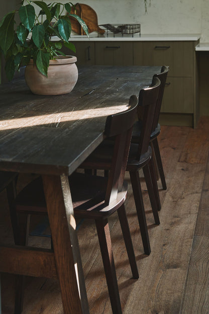 Oak dining table