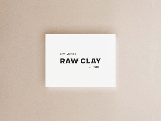 Raw Clay gift card