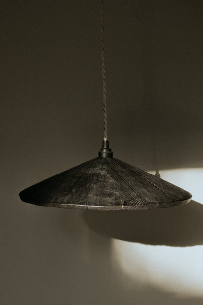 Oak pendant light