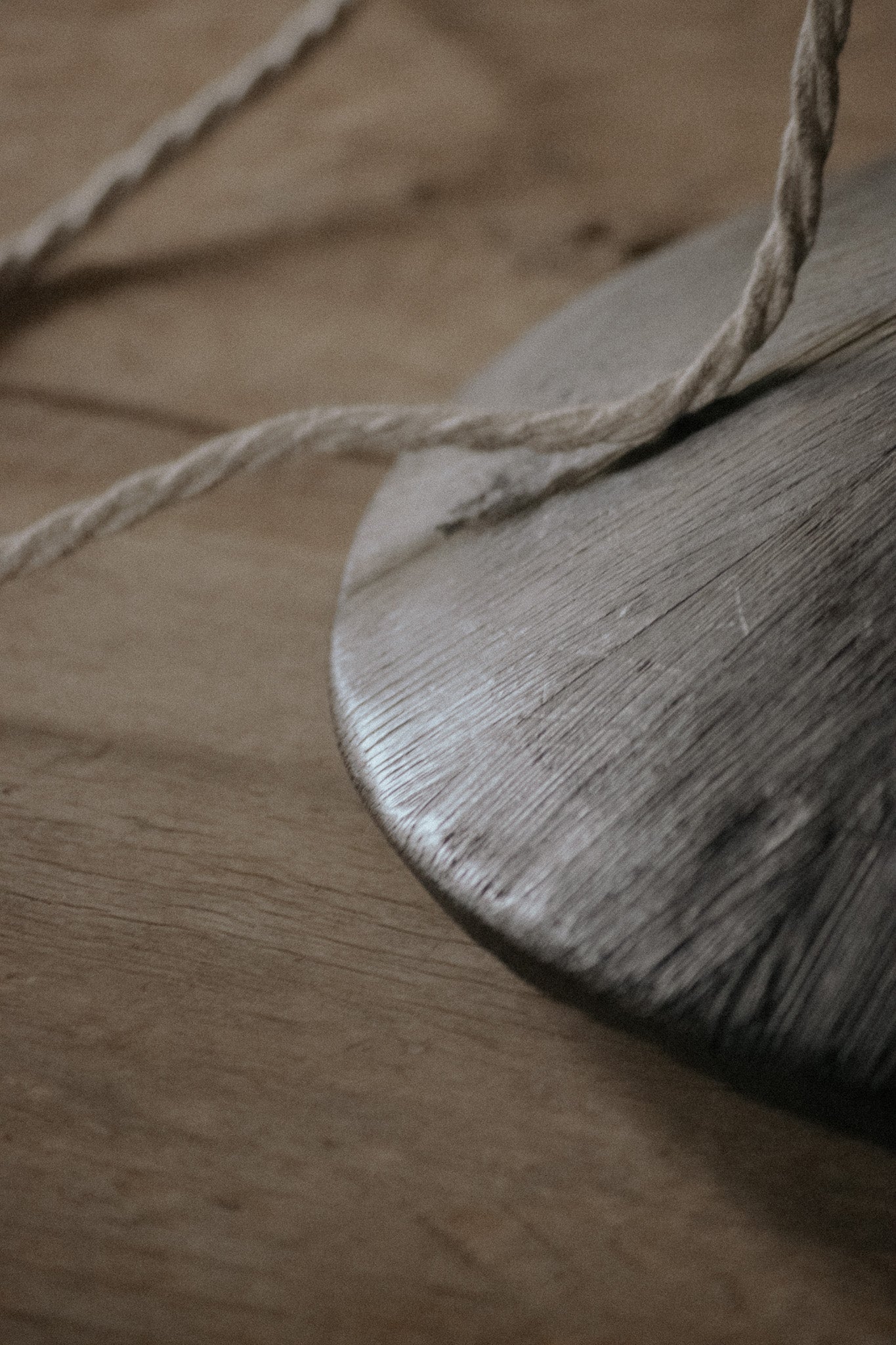 Oak pendant light